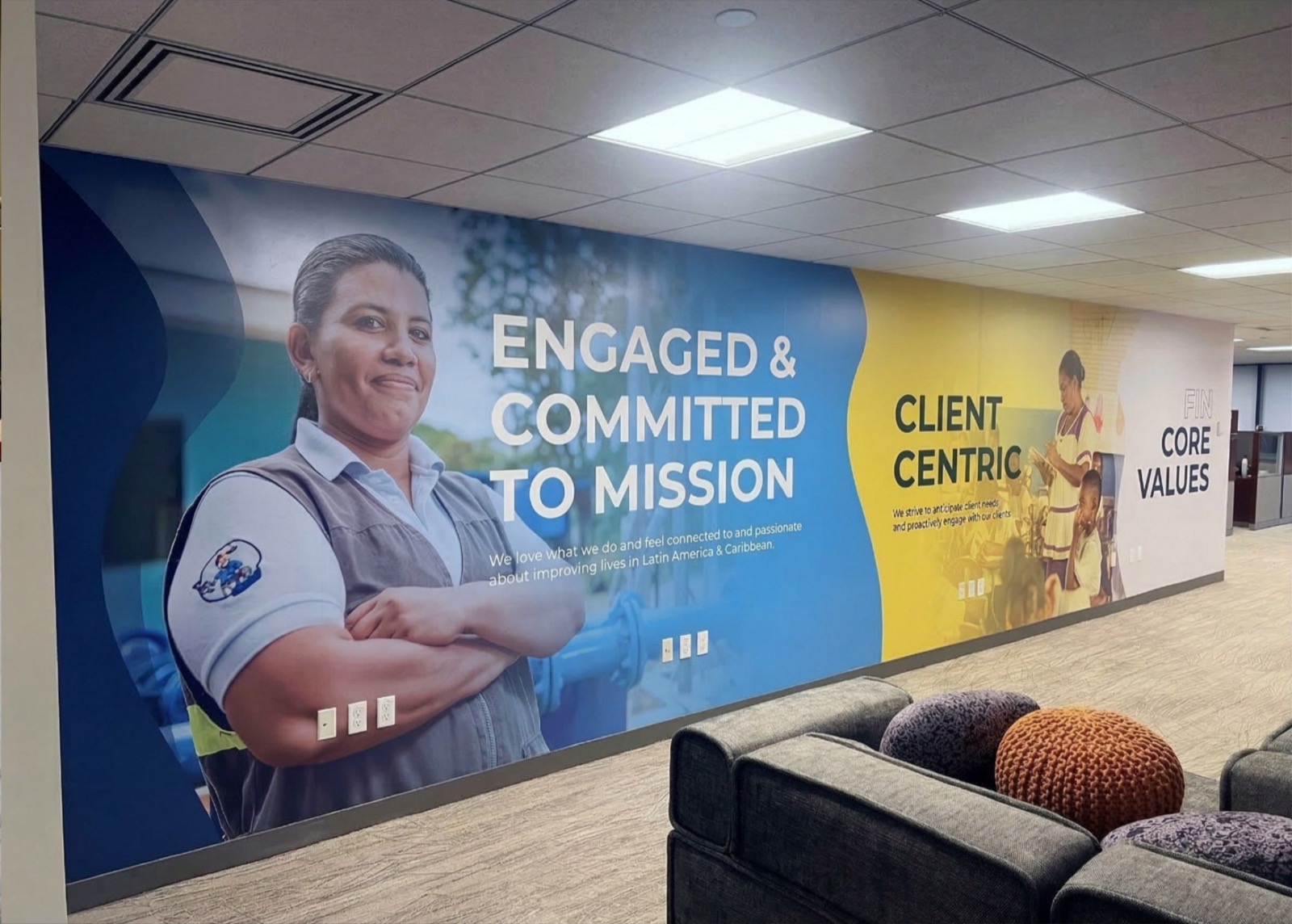 Pared: Mural corporativo